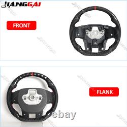 Carbon Fiber Leather Steering Wheel For Ford Ranger Raptor PX2 PX3 2016-2022