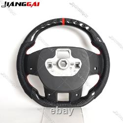 Carbon Fiber Leather Steering Wheel For Ford Ranger Raptor PX2 PX3 2016-2022