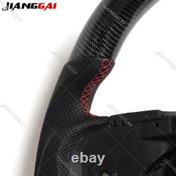 Carbon Fiber Leather Steering Wheel For Ford Ranger Raptor PX2 PX3 2016-2022