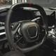Carbon Fiber Perforated Leather Steering Wheel Fit Corvette C8 Zr1 Withheated 20+