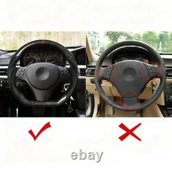 Carbon Fiber Perforated Leather Steering Wheel For BMW E90 E92 E93 M3 05-12 SSG Carbon Fiber Perforated Leather Steering Wheel For BMW E90 E92 E93 M3 05-12 SSG