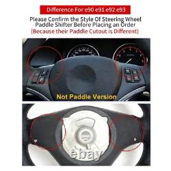 Carbon Fiber Perforated Leather Steering Wheel For BMW E90 E92 E93 M3 05-12 SSG Carbon Fiber Perforated Leather Steering Wheel For BMW E90 E92 E93 M3 05-12 SSG