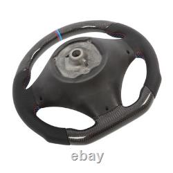 Carbon Fiber Perforated Leather Steering Wheel For BMW E90 E92 E93 M3 05-12 SSG Carbon Fiber Perforated Leather Steering Wheel For BMW E90 E92 E93 M3 05-12 SSG