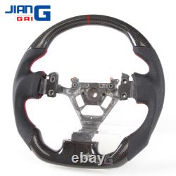 Carbon Fiber Perforated Soprt Steering Wheel Fit Nissan 350z Infiniti FX35 02-08