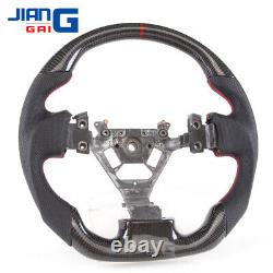 Carbon Fiber Perforated Soprt Steering Wheel Fit Nissan 350z Infiniti FX35 02-08
