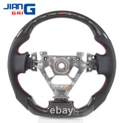 Carbon Fiber Perforated Soprt Steering Wheel Fit Nissan 350z Infiniti FX35 02-08