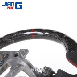 Carbon Fiber Perforated Soprt Steering Wheel Fit Nissan 350z Infiniti FX35 02-08