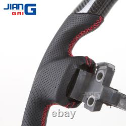 Carbon Fiber Perforated Soprt Steering Wheel Fit Nissan 350z Infiniti FX35 02-08