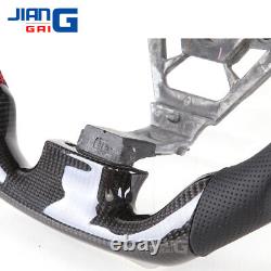 Carbon Fiber Perforated Soprt Steering Wheel Fit Nissan 350z Infiniti FX35 02-08