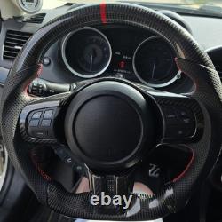 Carbon Fiber Sport Steering Wheel for Mitsubishi Lancer Evolution Evo X 10-17
