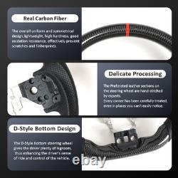 Carbon Fiber Sport Steering Wheel for Mitsubishi Lancer Evolution Evo X 10-17