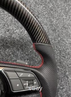 Carbon Fiber Steering Wheel For Audi A4 A5 A7 Q5 Q7 Customized