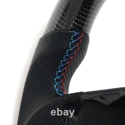 Carbon Fiber Steering Wheel For BMW E90 E92 E93 M3 328i 335i Manual 2005-2013