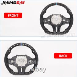 Carbon Fiber Steering Wheel For BMW X3 X4 X5 X6 X7 X3M X5M M5 M8 with Heated