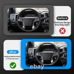 Carbon Fiber Steering Wheel For Chevrolet Tahoe Suburban Silverado 1500 14-18
