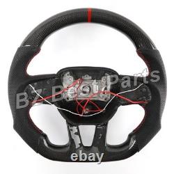 Carbon Fiber Steering Wheel For Dodge Challenger Durango SRT 201524 WithHeated