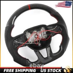 Carbon Fiber Steering Wheel For Dodge Challenger Durango SRT 2016-2023 Heated