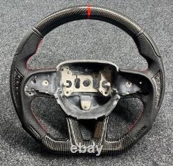 Carbon Fiber Steering Wheel For Dodge Charger Challenger Durango HELLCAT SRT