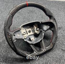 Carbon Fiber Steering Wheel For Dodge Charger Challenger Durango HELLCAT SRT