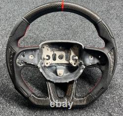 Carbon Fiber Steering Wheel For Dodge Charger Challenger Durango HELLCAT SRT
