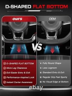 Carbon Fiber Steering Wheel For Toyota Tacoma 4Runner Tundra Prado LC150 2010+