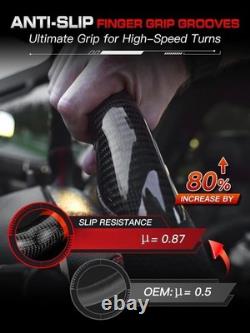 Carbon Fiber Steering Wheel For Toyota Tacoma 4Runner Tundra Prado LC150 2010+