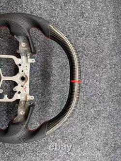 Carbon Fiber Steering Wheel For Toyota Tacoma 4Runner Tundra Prado LC150 2010+