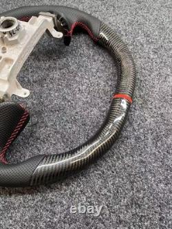 Carbon Fiber Steering Wheel For Toyota Tacoma 4Runner Tundra Prado LC150 2010+