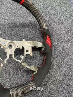 Carbon Fiber Steering Wheel For Toyota Tundra Sequoia Hiace Cruiser 1995-2019