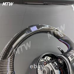 Carbon Fiber Steering Wheel LED for BMW F30 F32 F36 F21 F22 F87 F80 F82 M2 M3 M4