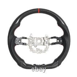Carbon Fiber Steering Wheel Perforated Leather For Honda 11th Civic FL 2022-2025
