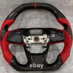 Carbon Fiber Steering Wheel TYPE-R FK8 Fit For HONDA CIVIC 2016-2021