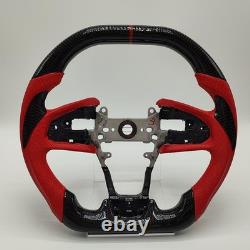 Carbon Fiber Steering Wheel TYPE-R FK8 Fit For HONDA CIVIC 2016 -2021