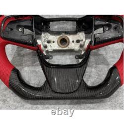 Carbon Fiber Steering Wheel TYPE-R FK8 Fit For HONDA CIVIC 2016-2021
