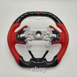 Carbon Fiber Steering Wheel TYPE-R FK8 Fit For HONDA CIVIC 2016 -2021