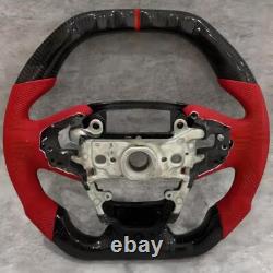 Carbon Fiber Steering Wheel TYPE-R FK8 Fit For HONDA CIVIC 2016-2021
