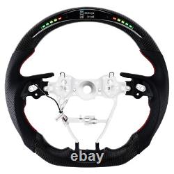 Carbon Fiber Steering Wheel With LED For Toyota Camry 2018-2022