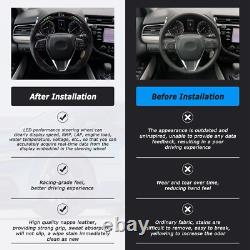 Carbon Fiber Steering Wheel With LED For Toyota Camry 2018-2022