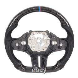 Carbon Fiber Steering Wheel for BMW G30 G38 G02 G05 G06 G07 F90 M8 with Heated