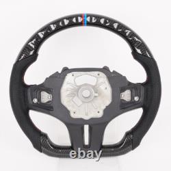 Carbon Fiber Steering Wheel for BMW G30 G38 G02 G05 G06 G07 F90 M8 with Heated