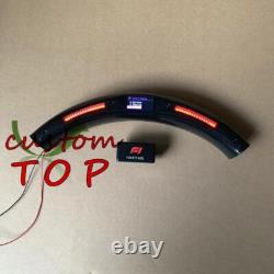 Carbon Steering Wheel Accessories F1 Racing LED display On the Top with the OBD