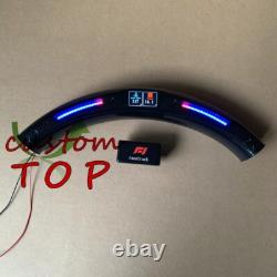 Carbon Steering Wheel Accessories F1 Racing LED display On the Top with the OBD