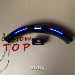 Carbon Steering Wheel Accessories F1 Racing LED display On the Top with the OBD
