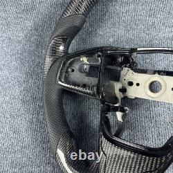 Carbon fiber black steering wheel for 2016 2017 2018 2019 2020 2021 honda civic