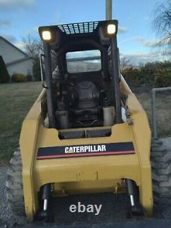 Caterpillar 252 Skid Steer New Wheels 84 In Bucket Seat more new parts service
