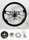 Chevelle Camaro Nova Grant Black 4 Spoke Steering Wheel 13 1/2 Red/black Bowtie