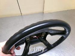 Chevrolet GMC Tahoe Suburban Yukon Steering Wheel 98-02 Black Leather OEM