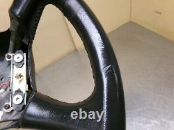 Chevrolet GMC Tahoe Suburban Yukon Steering Wheel 98-02 Black Leather OEM