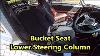 Classic Mini Workshop Bucket Seat Steering Column Lowering