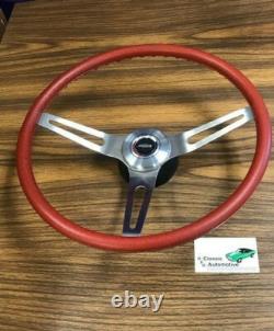 Comfort Grip Steering Wheel Kit Red Cushion 3spoke Camaro Chevelle Impala Pickup